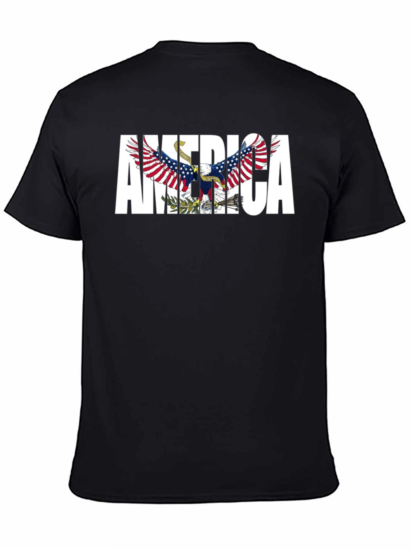 America Eagle Graphic Black T-Shirt
