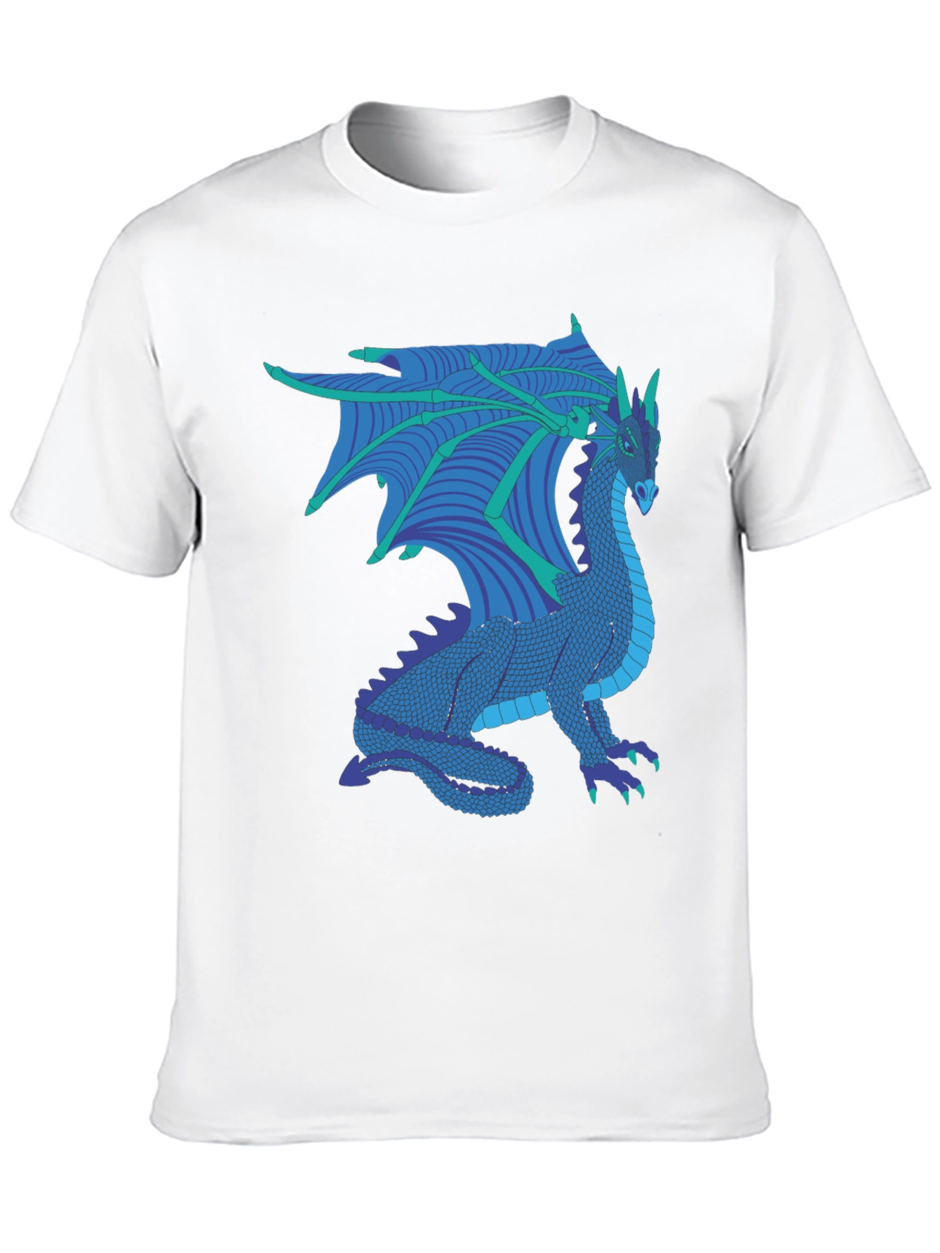 Dragon Graphic Tee - Fantasy Creature T-Shirt