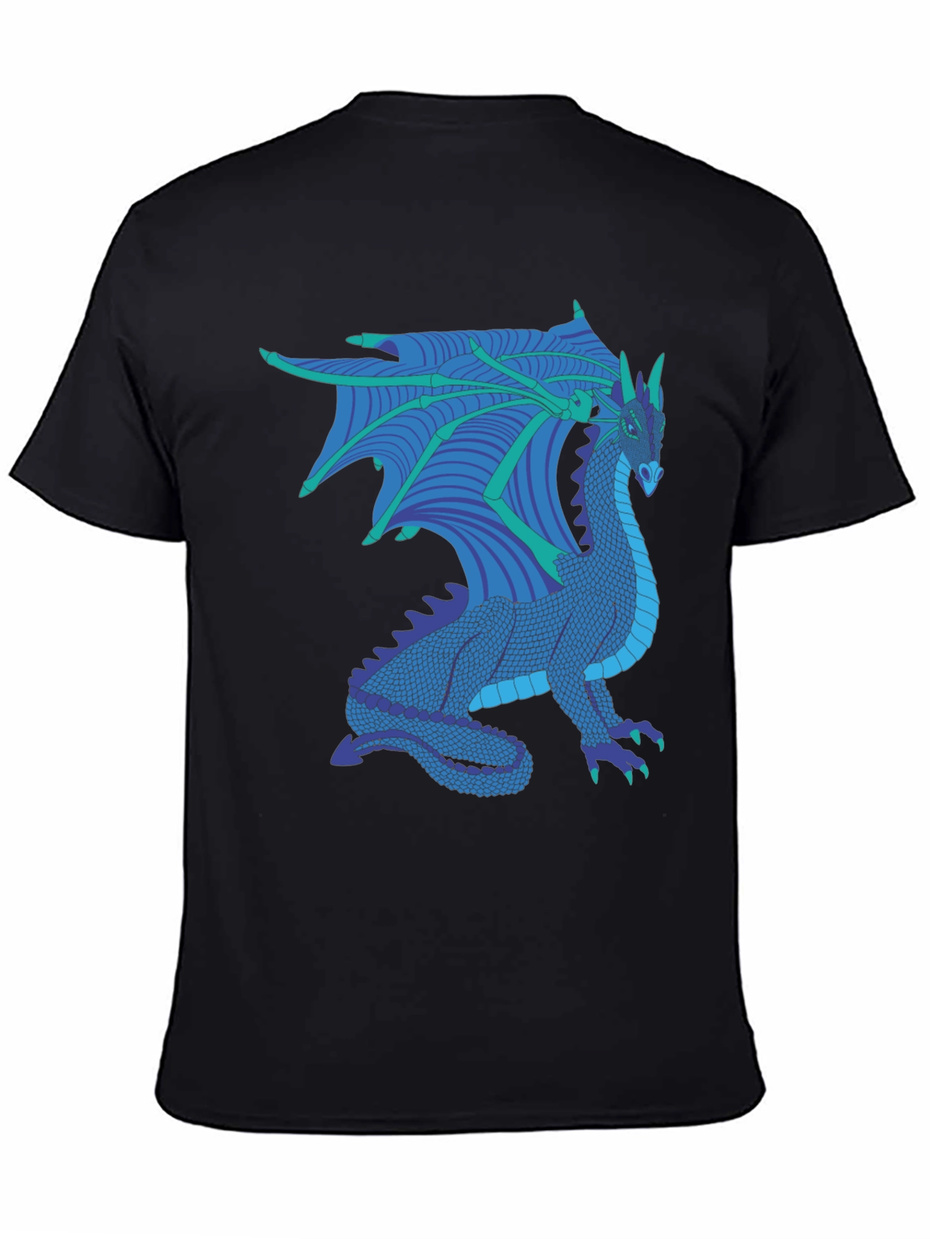 Dragon Graphic Tee - Fantasy Creature T-Shirt