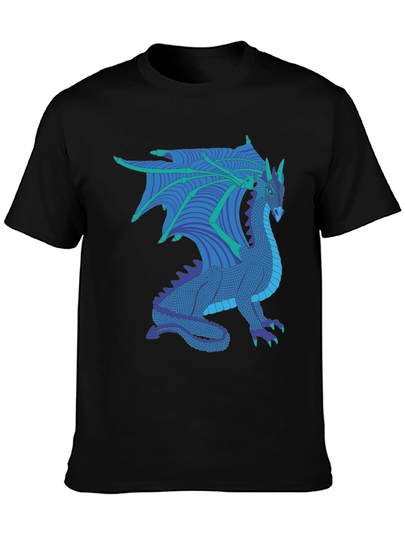 Dragon Graphic Tee - Fantasy Creature T-Shirt