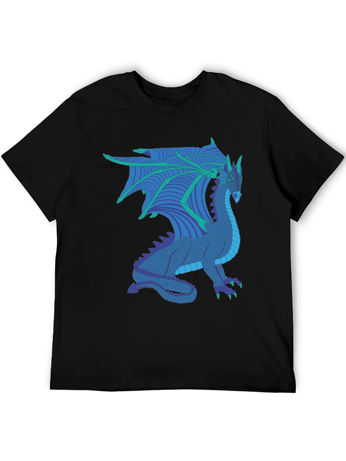 Dragon Graphic Tee - Fantasy Creature T-Shirt