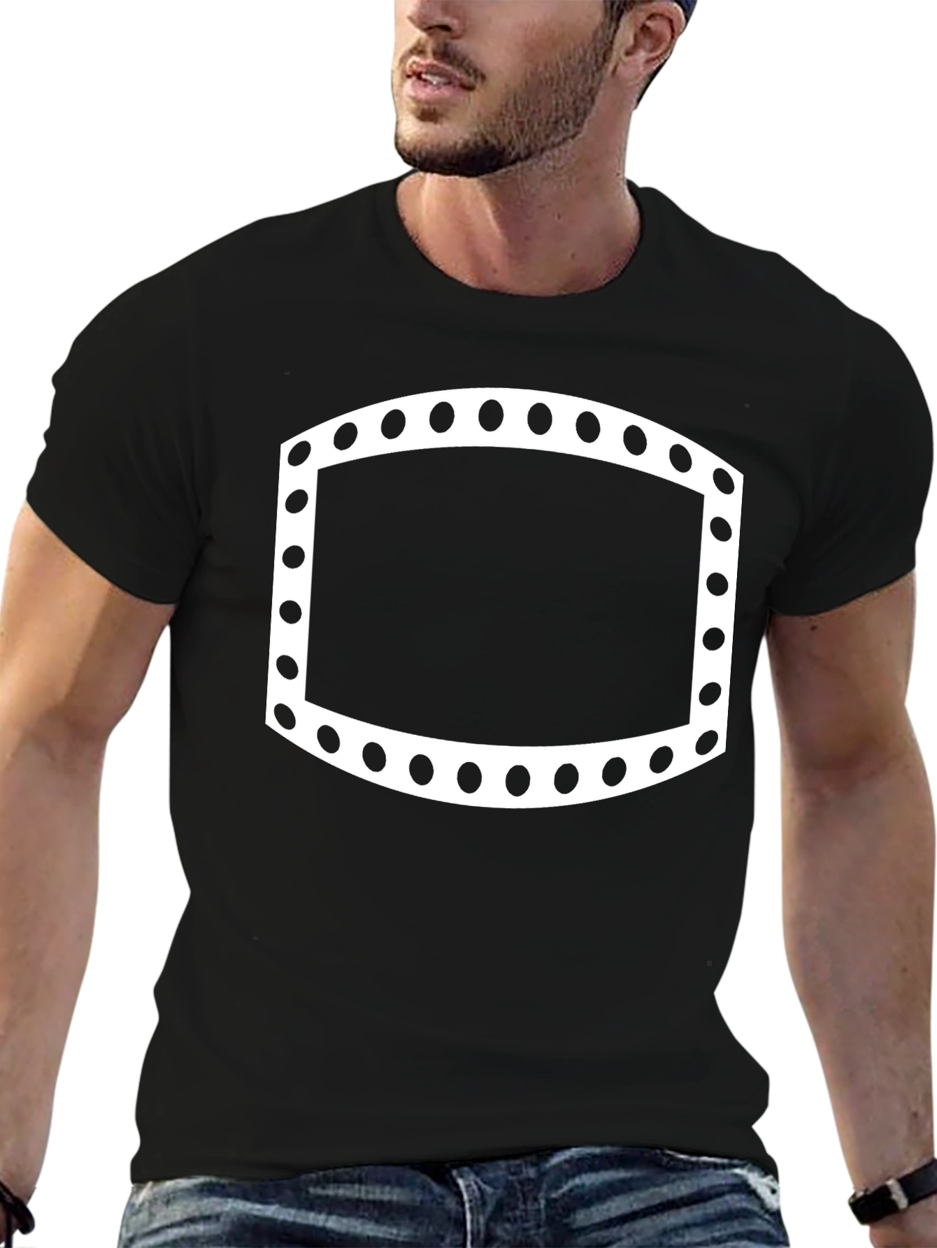 Novelty Graphic Tee - Film Strip Style