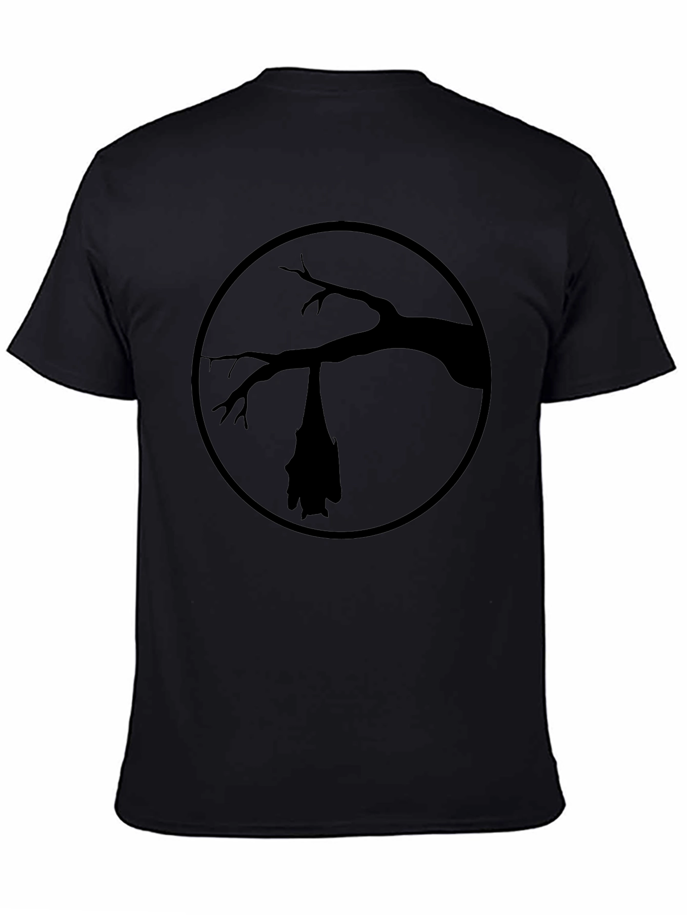 Bat Silhouette T-Shirt - Dark Gothic Tee