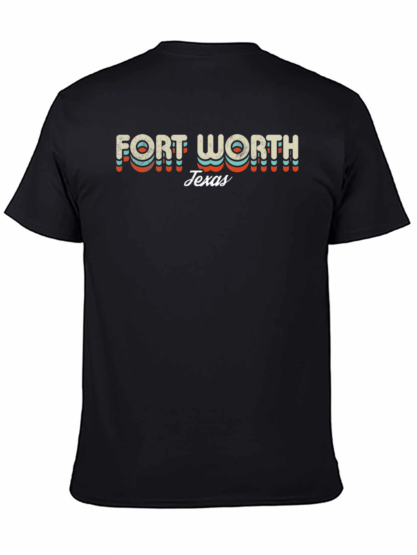 Fort Worth Texas Retro Graphic T-Shirt