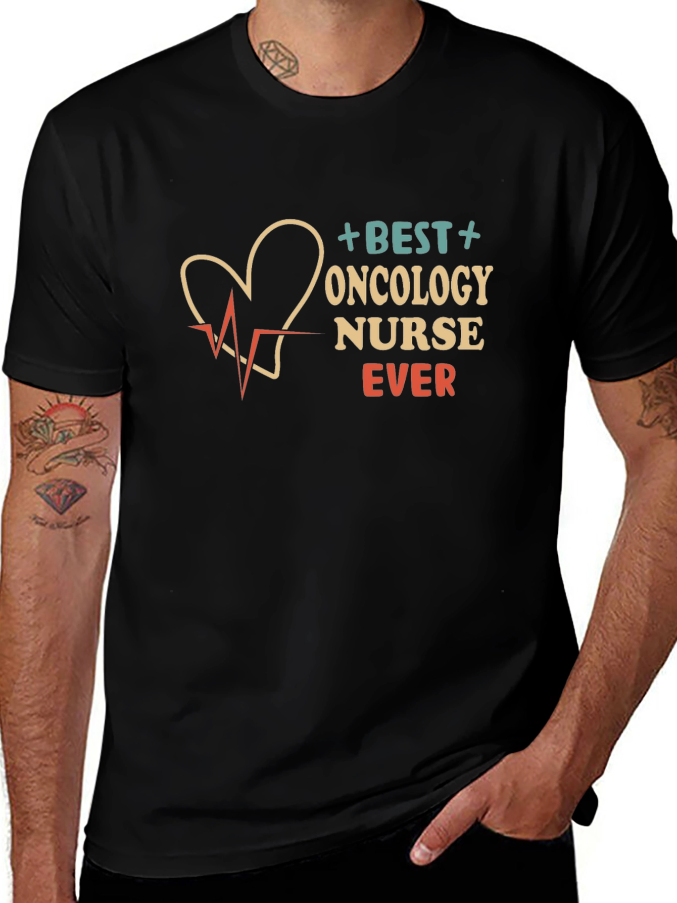 Best Oncology Nurse Ever Graphic T-Shirt