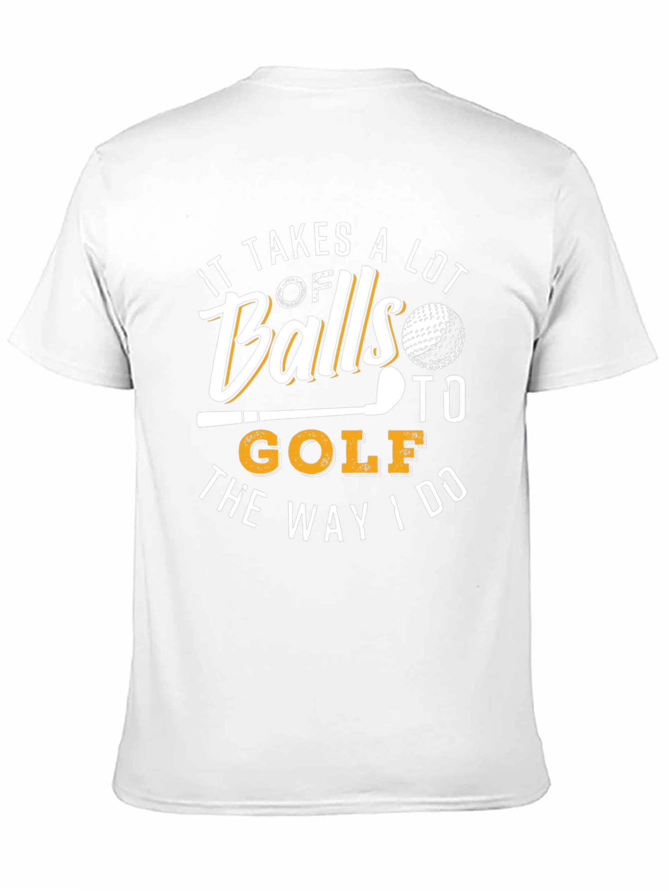 Golf Balls Humor Tee