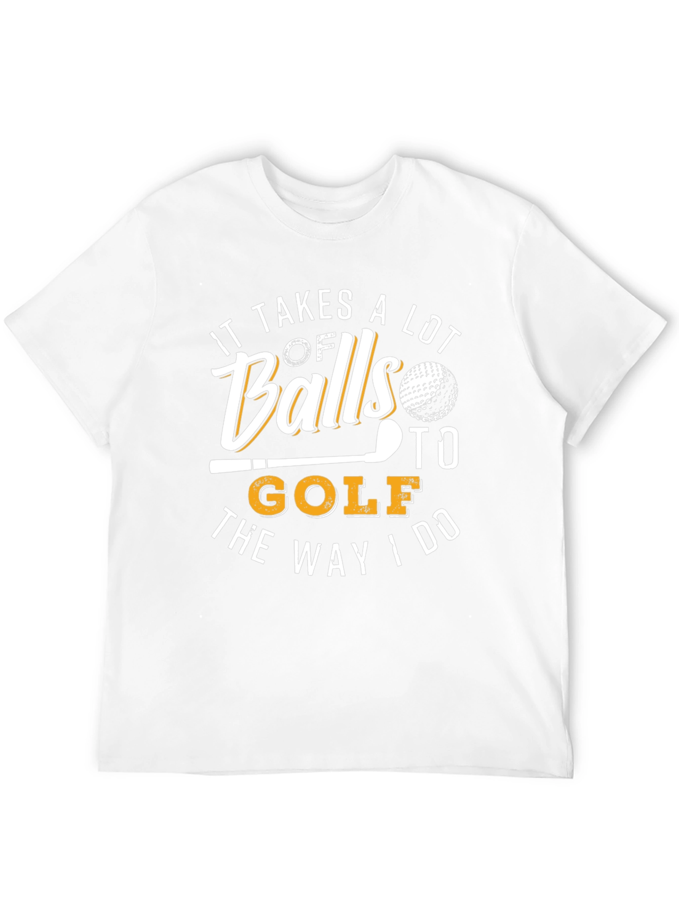 Golf Balls Humor Tee