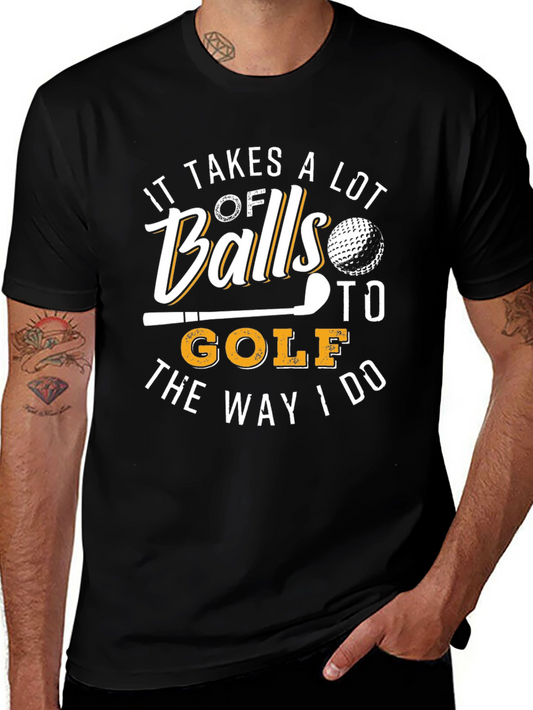 Golf Balls Humor Tee