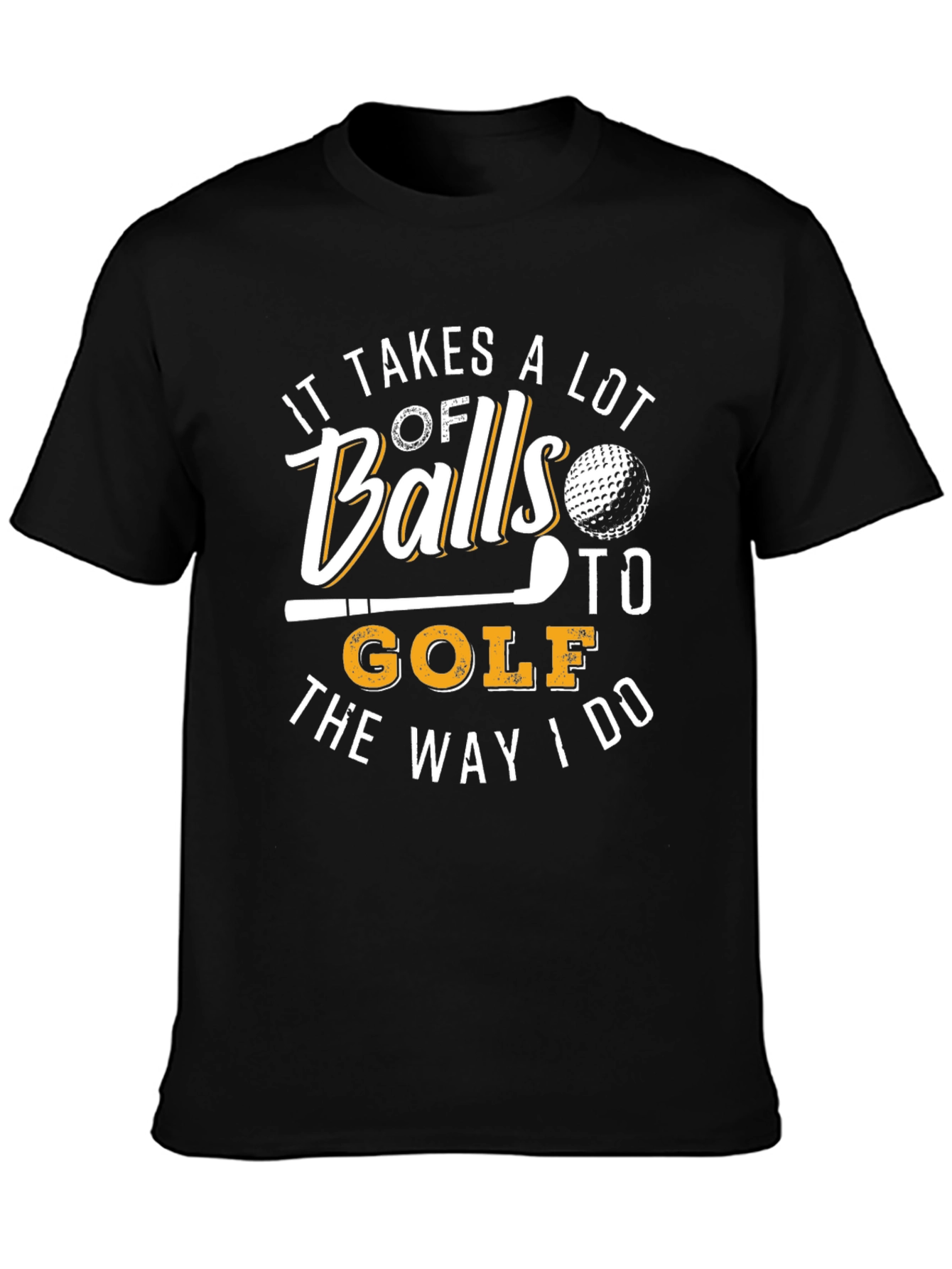 Golf Balls Humor Tee