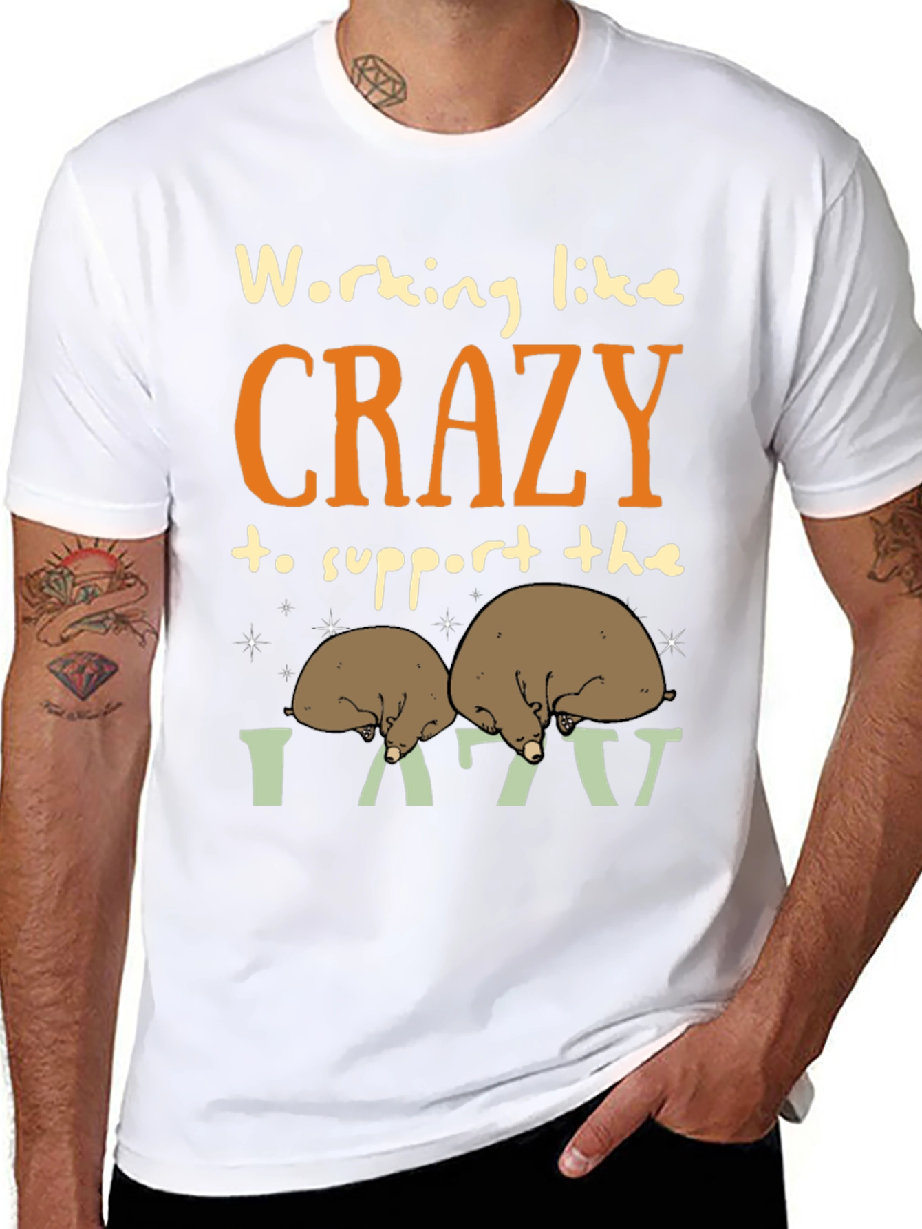 Working Like Crazy T-Shirt