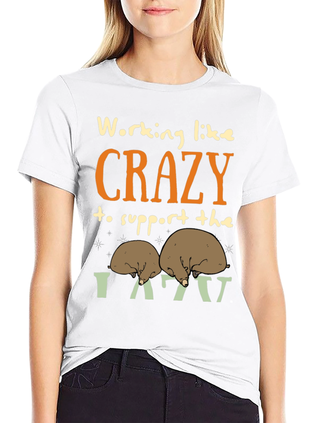 Working Like Crazy T-Shirt