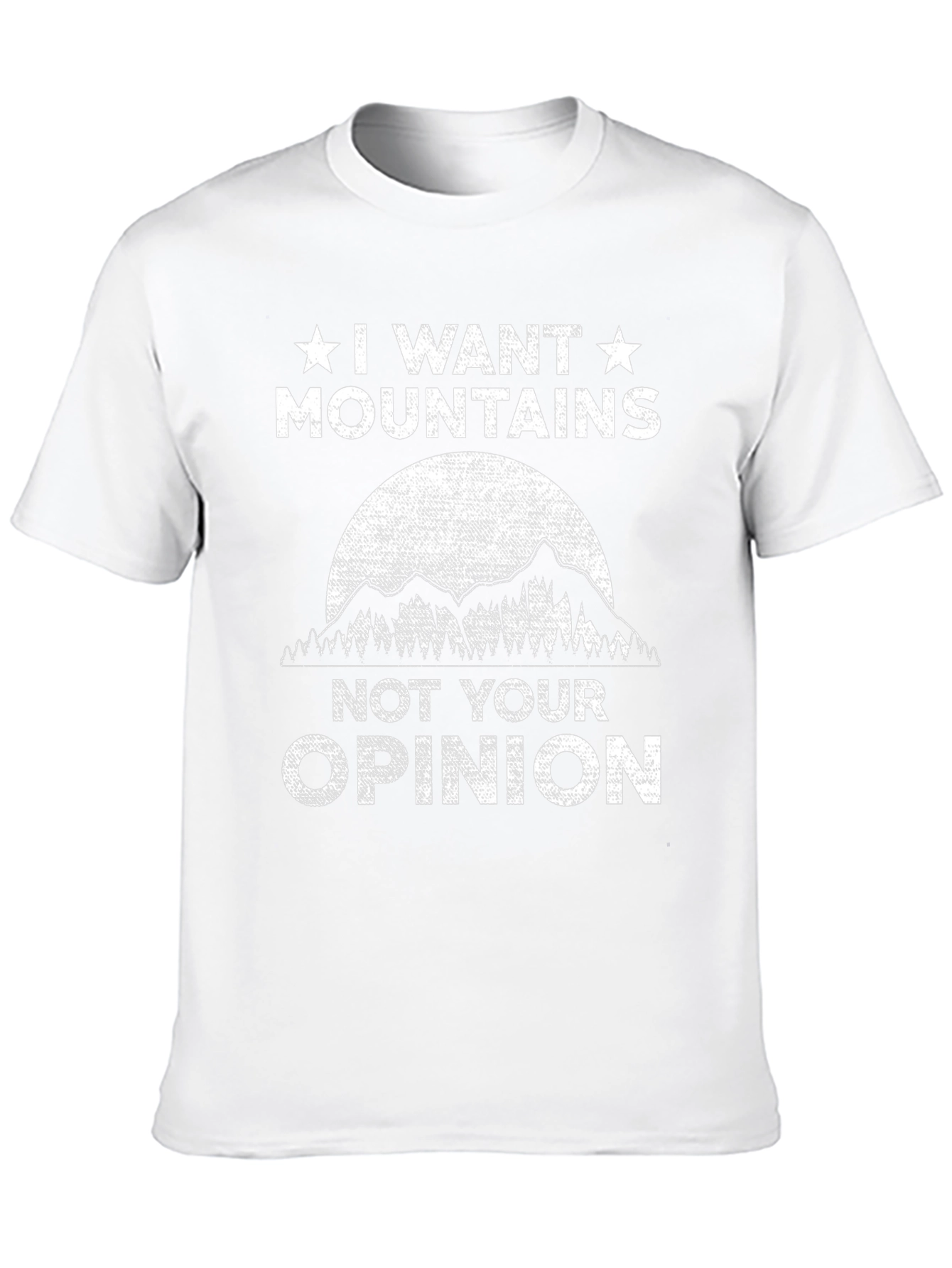 I Want Mountains T-Shirt - Adventure Tee