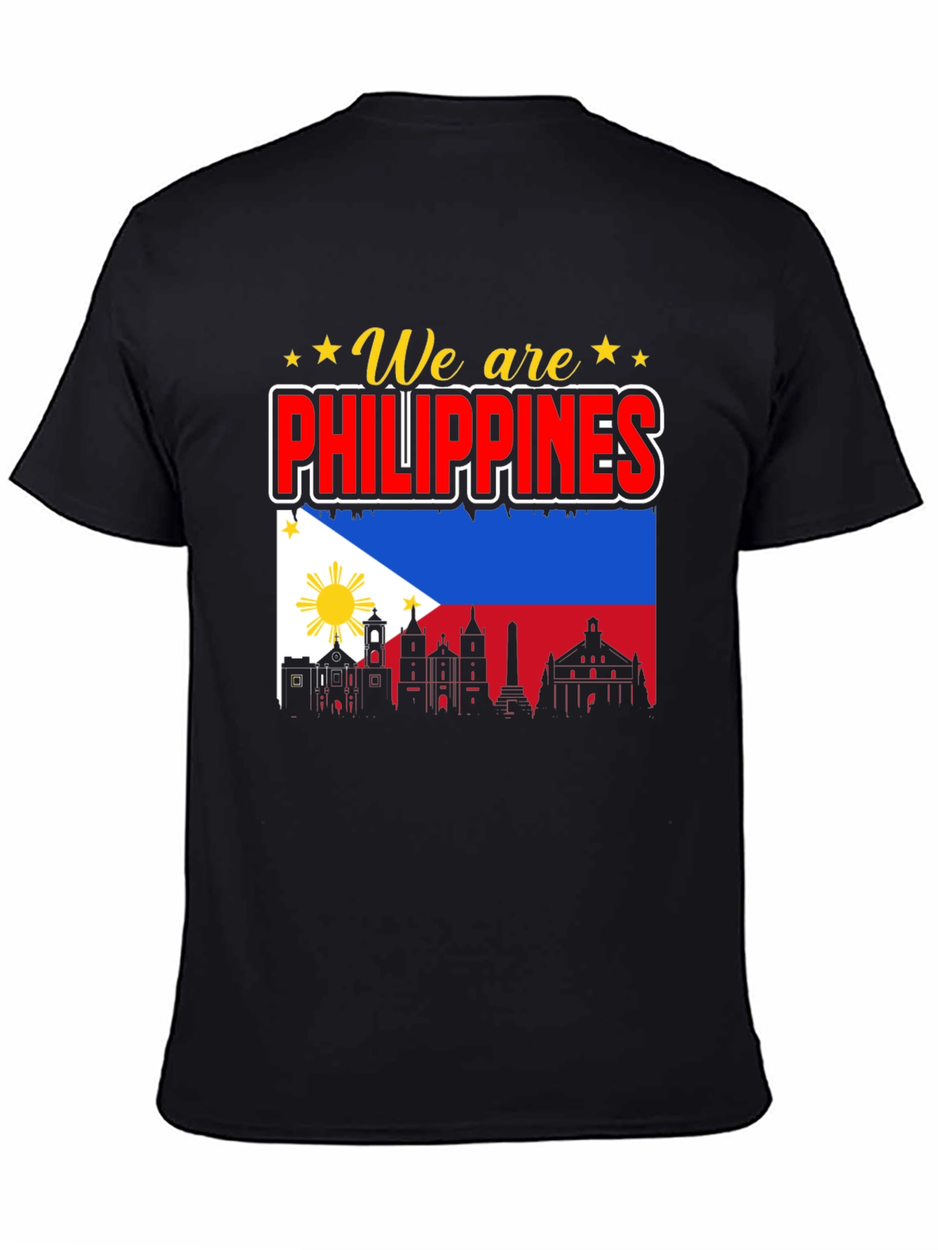 We Are Philippines T-Shirt - Mens Black Tee