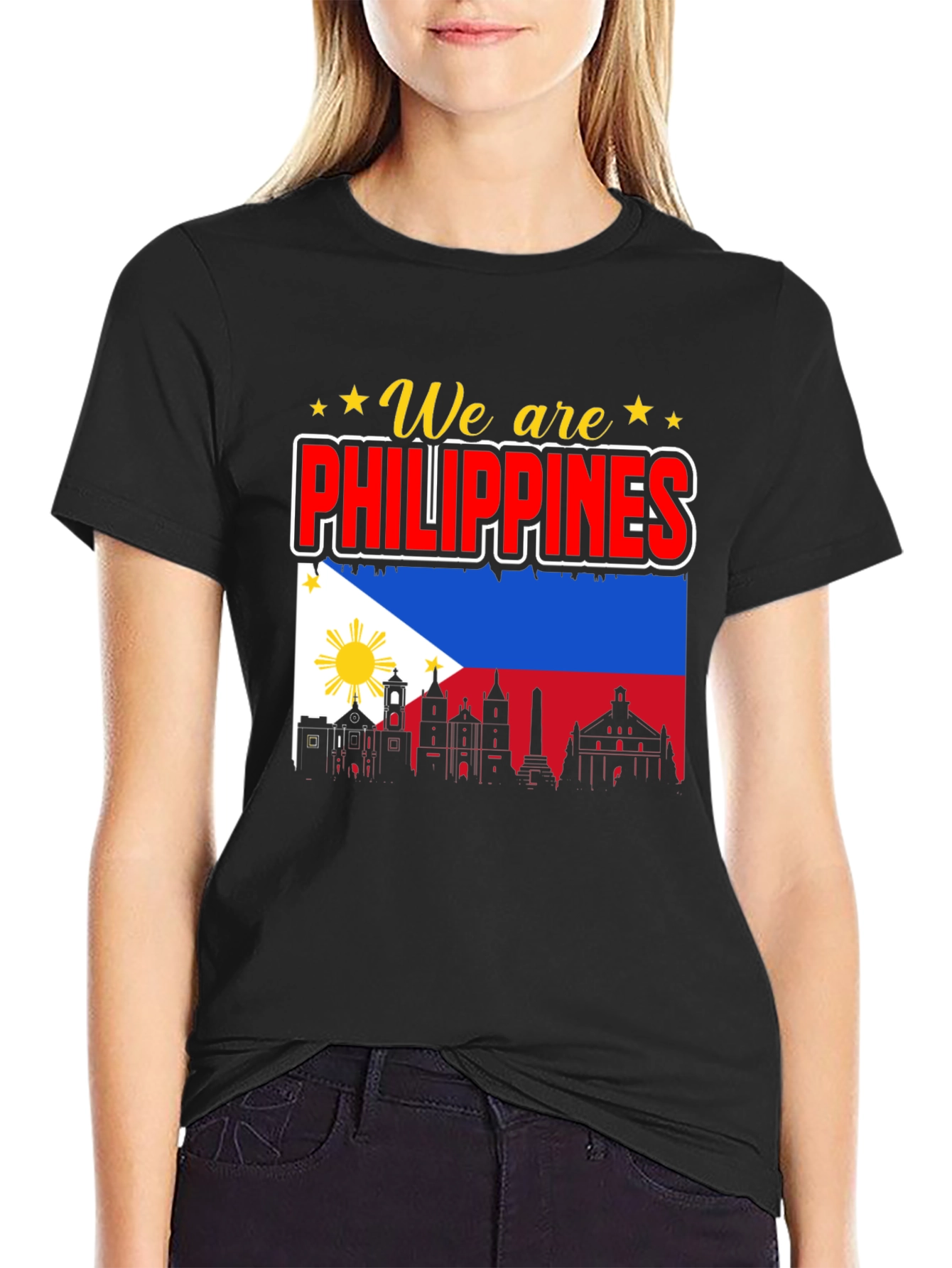 We Are Philippines T-Shirt - Mens Black Tee