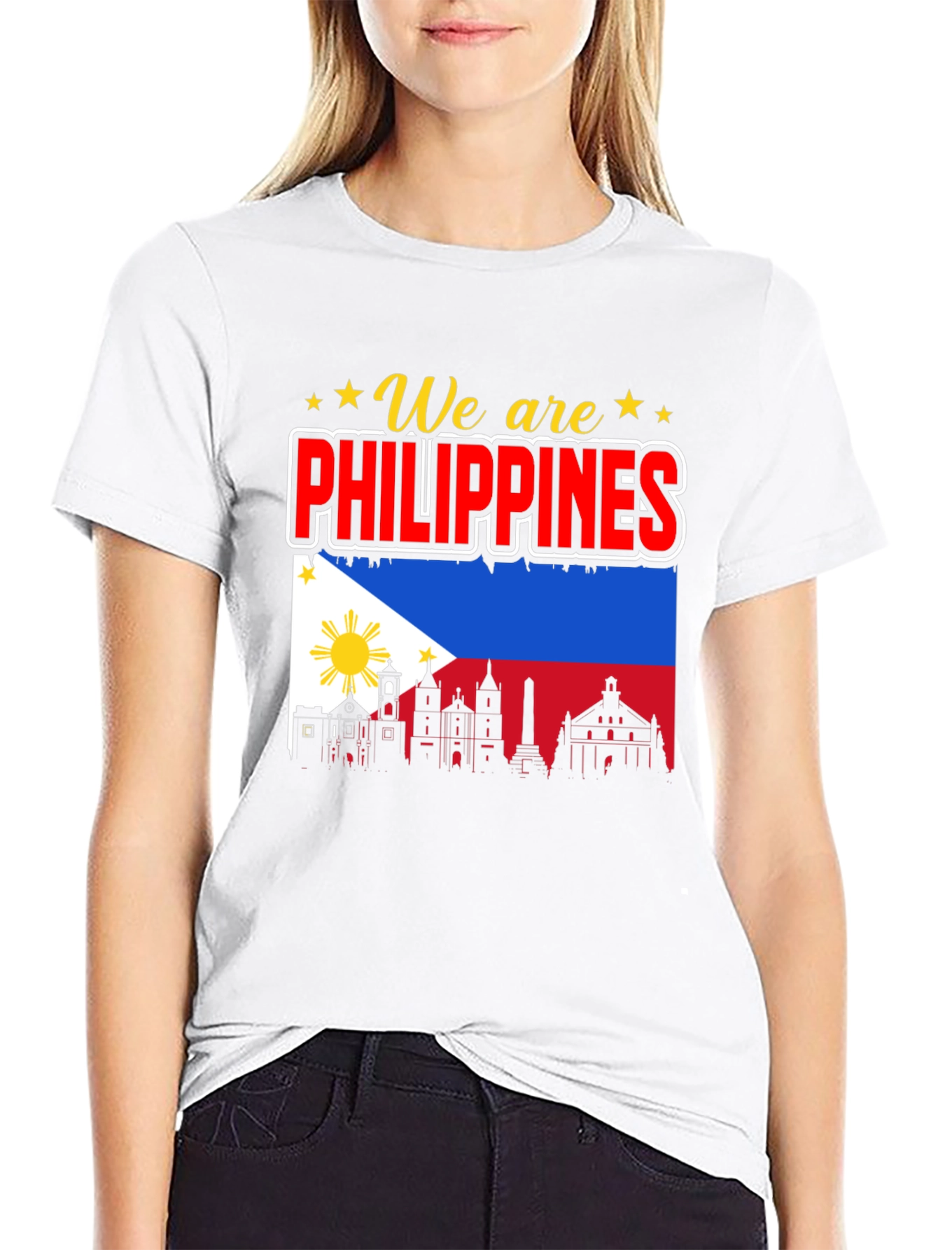 We Are Philippines T-Shirt - Mens Black Tee