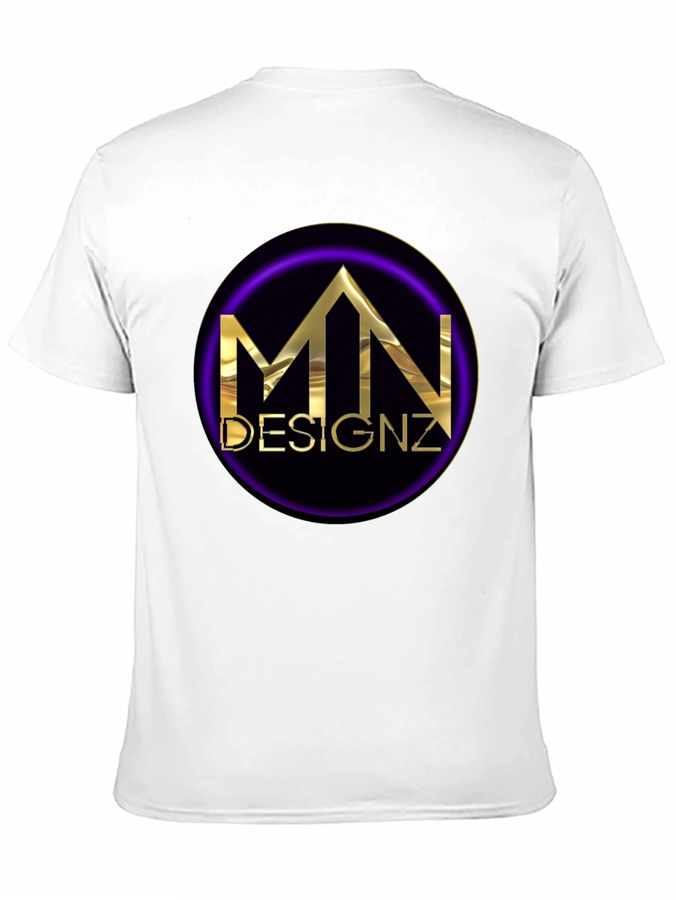 MN Designz Black Graphic T-Shirt