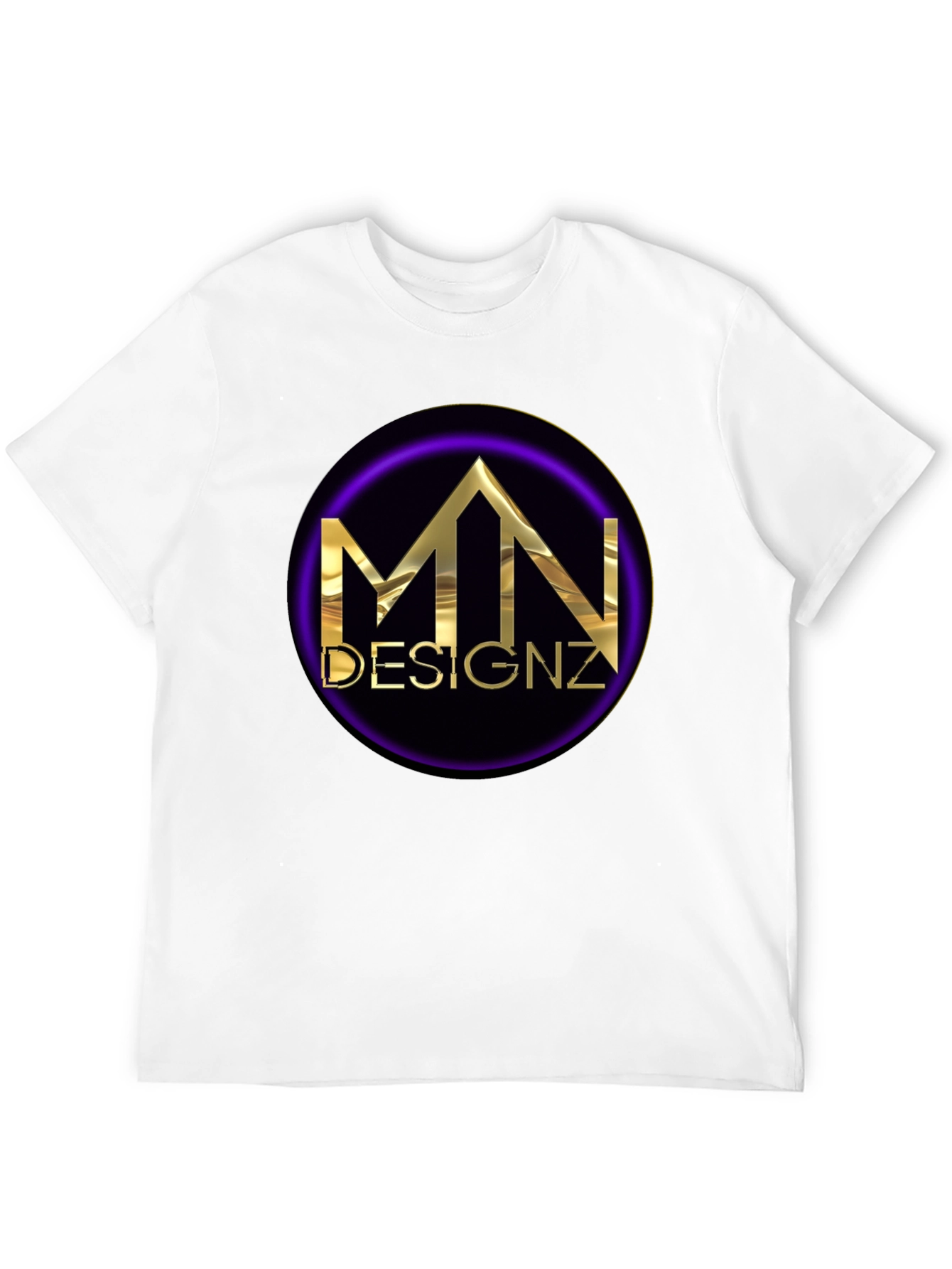 MN Designz Black Graphic T-Shirt