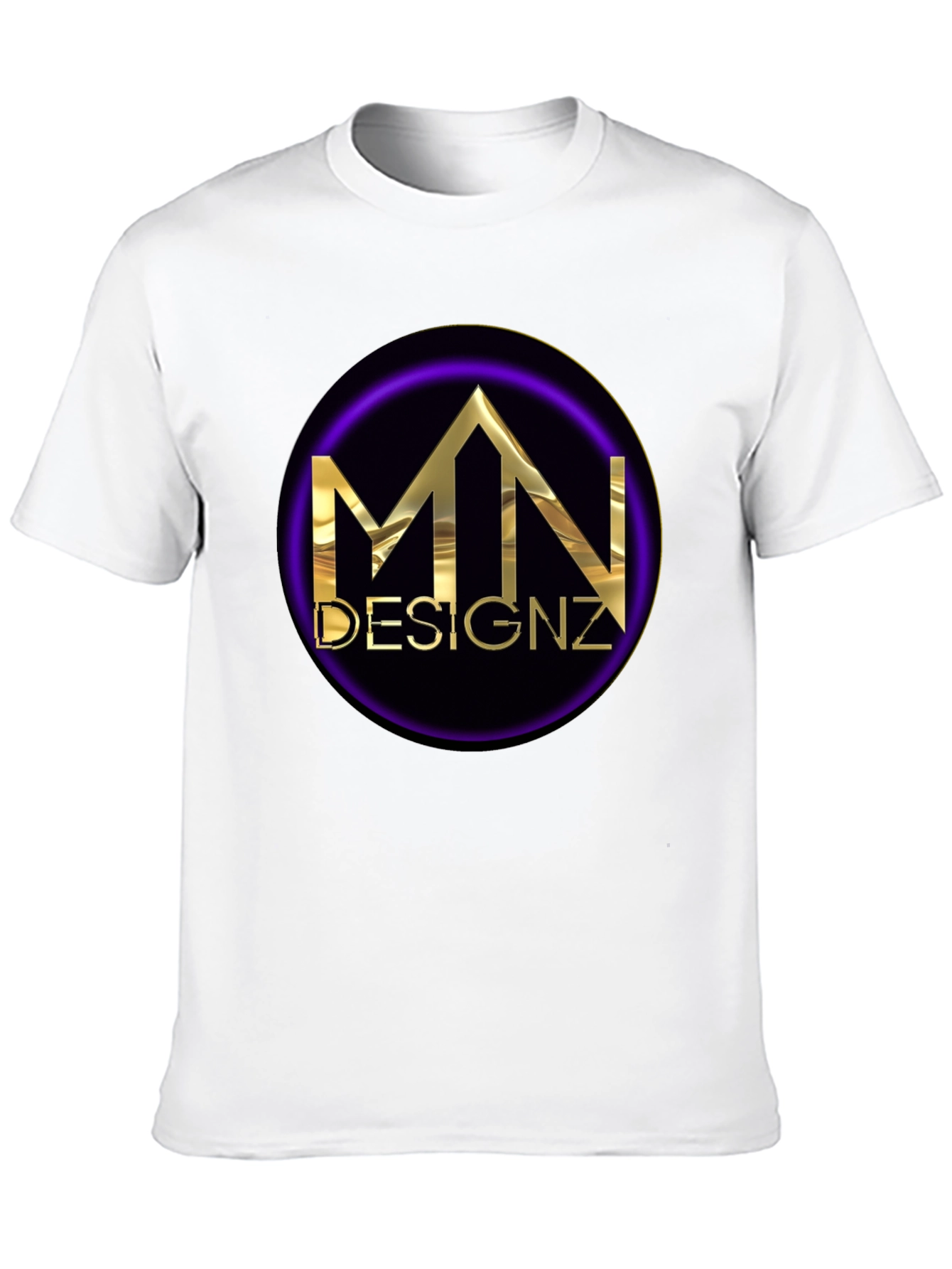 MN Designz Black Graphic T-Shirt