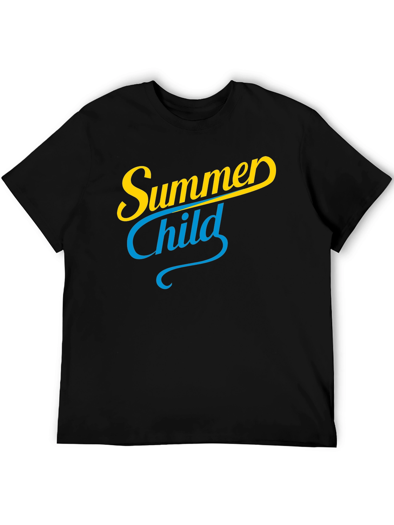 Summer Child Black T-Shirt
