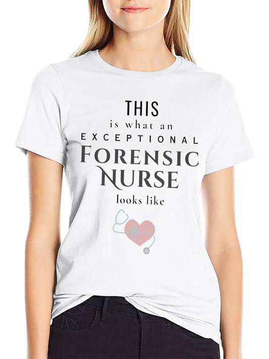 Forensic Nurse T-Shirt: Exceptional Design Comfortable Fit