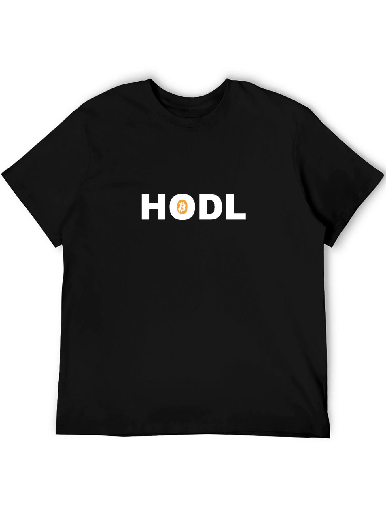 HODL Bitcoin Crypto T-Shirt - Black Short Sleeve