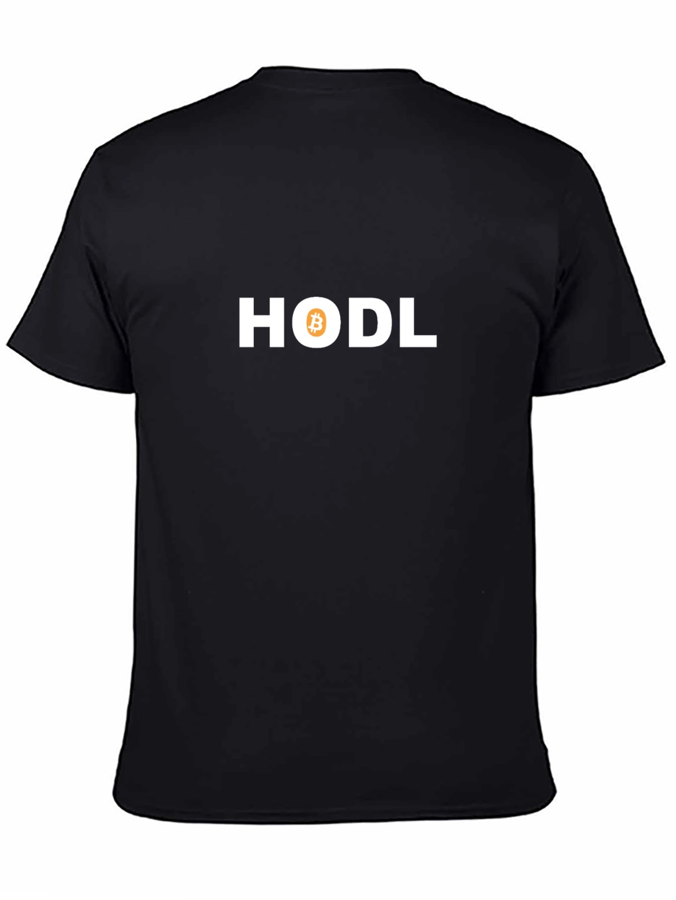 HODL Bitcoin Crypto T-Shirt - Black Short Sleeve