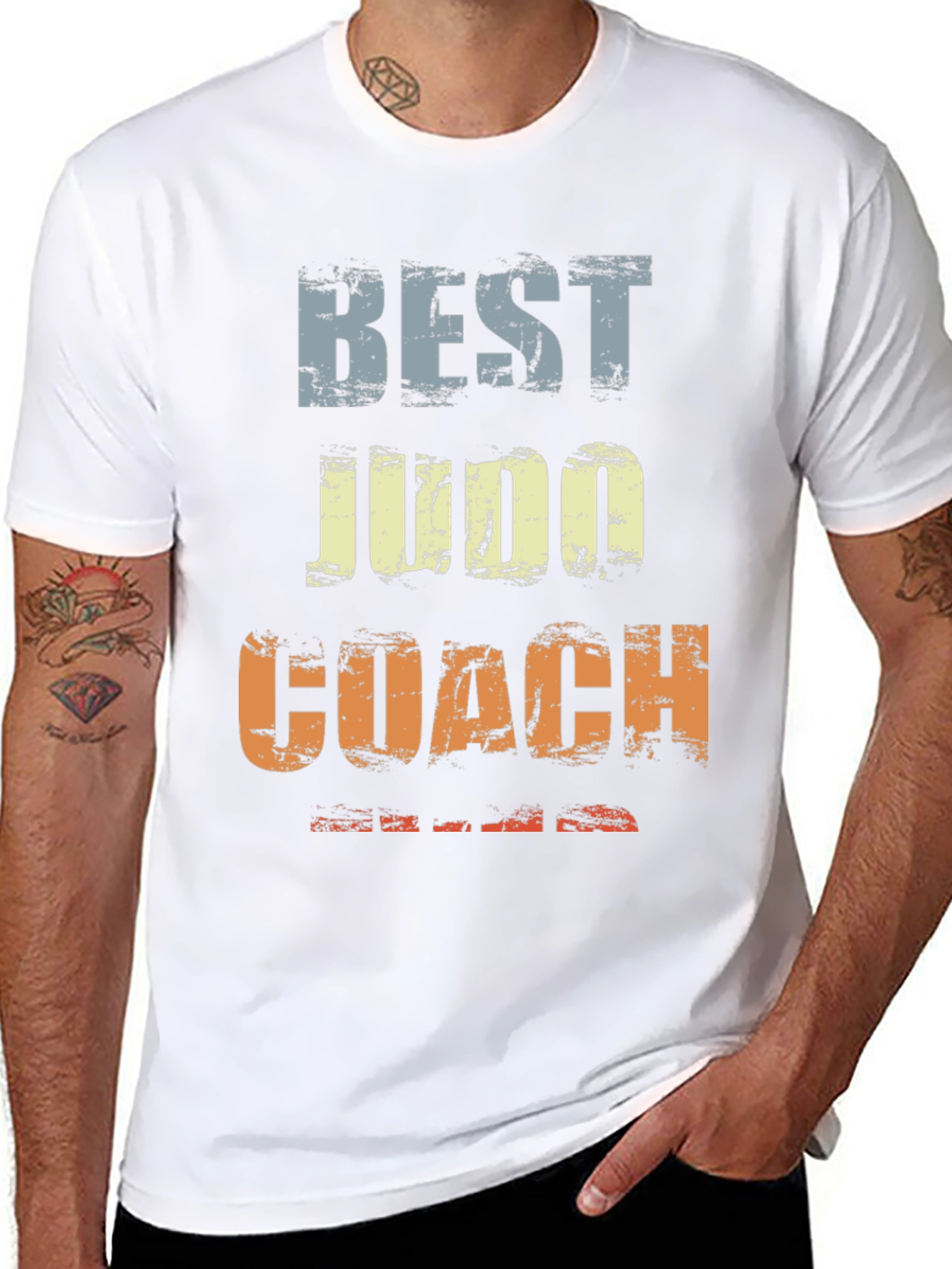 Best Judo Coach Graphic T-Shirt