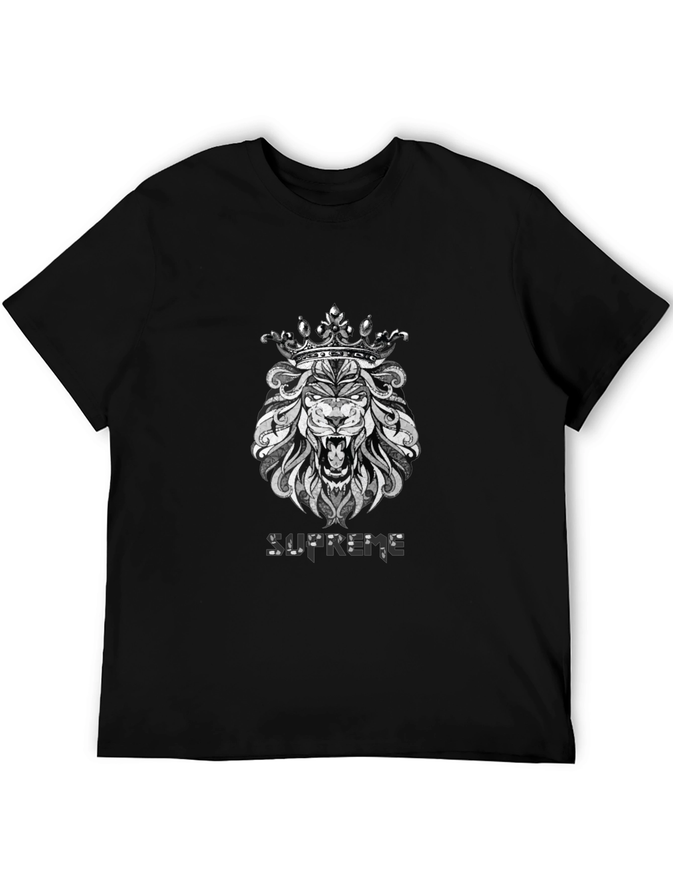 Supreme Lion King Graphic Black T-Shirt