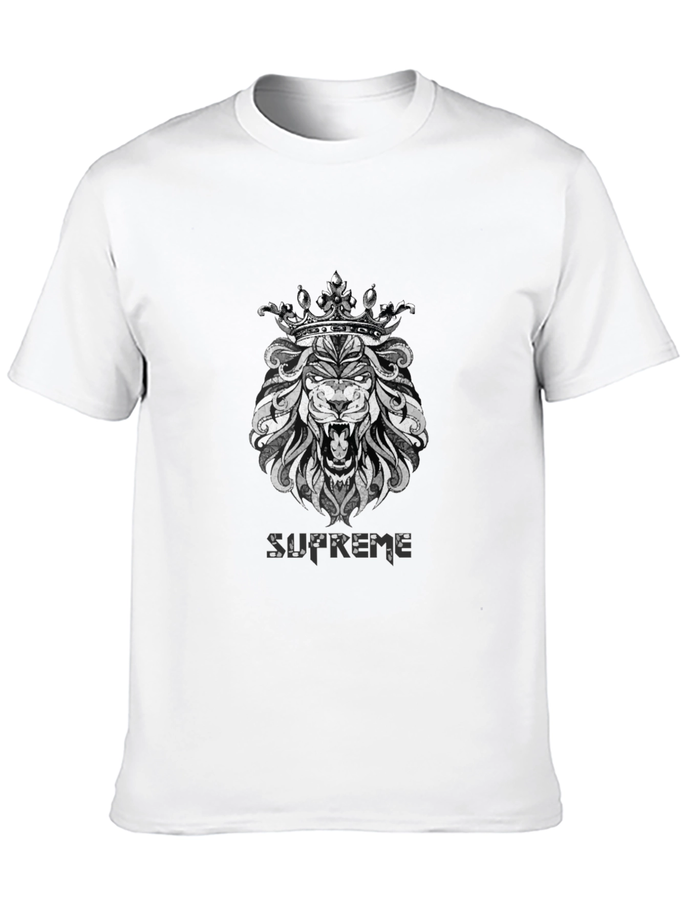 Supreme Lion King Graphic Black T-Shirt