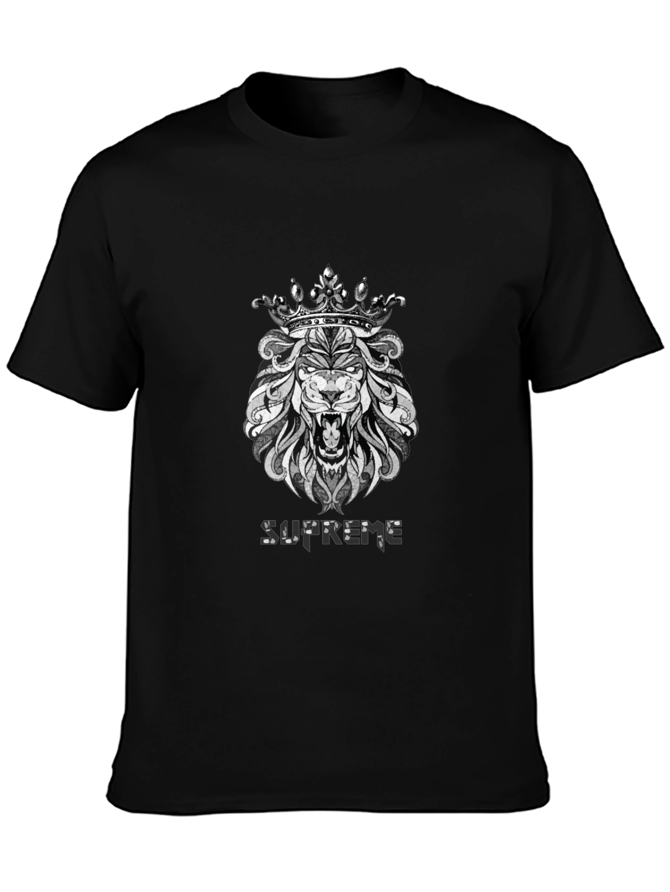 Supreme Lion King Graphic Black T-Shirt