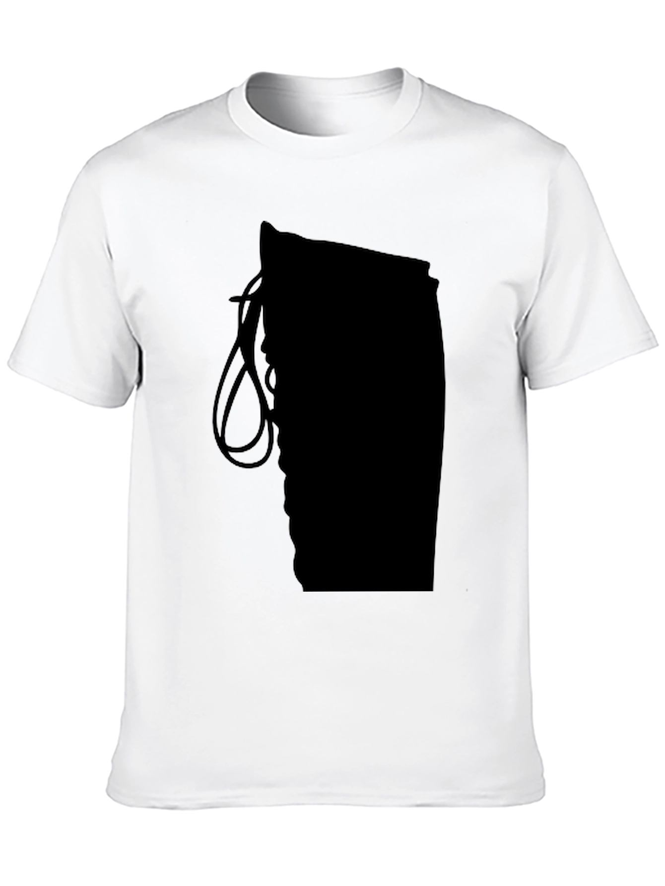 Mens Black Graphic Tee