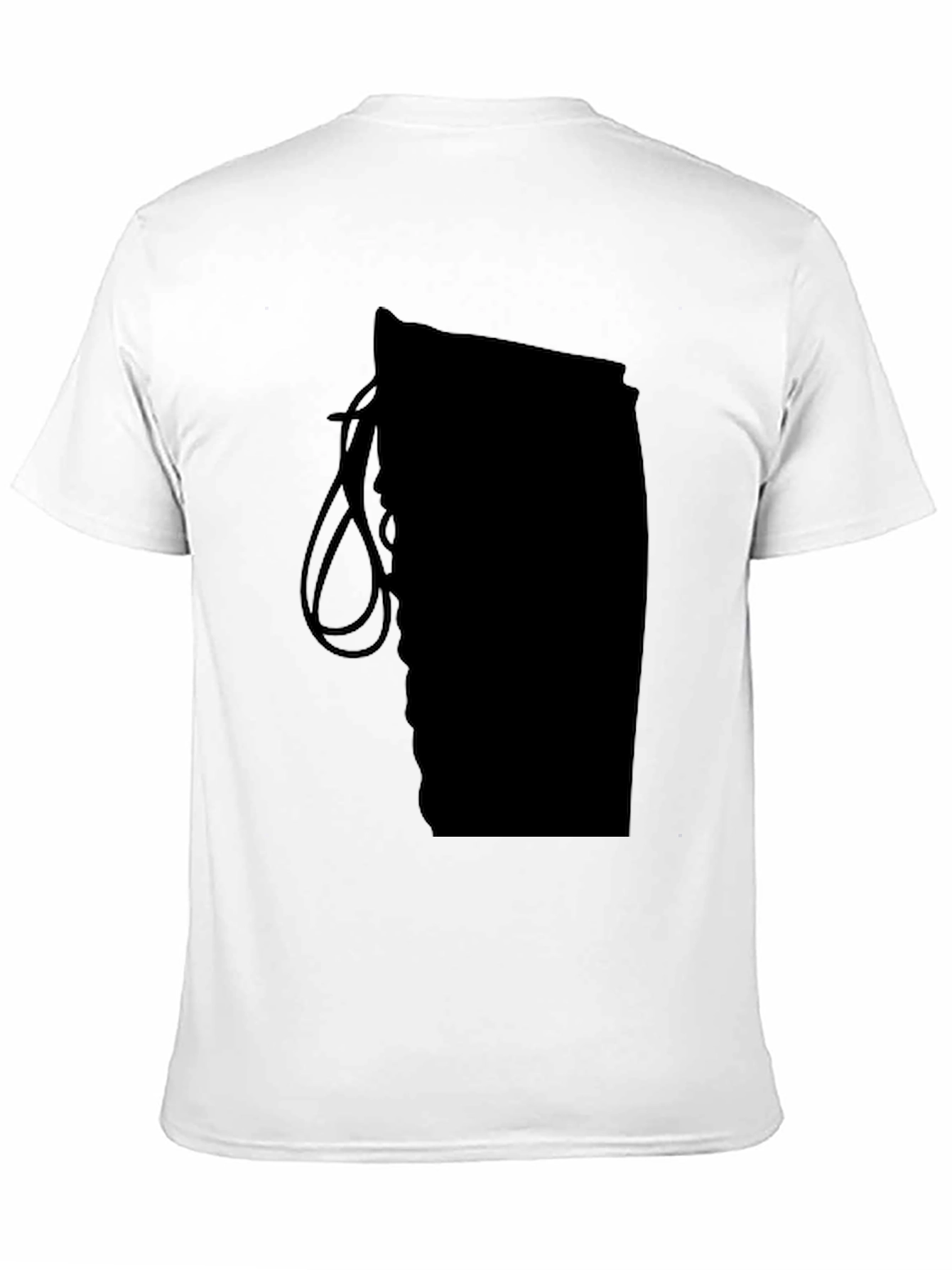 Mens Black Graphic Tee
