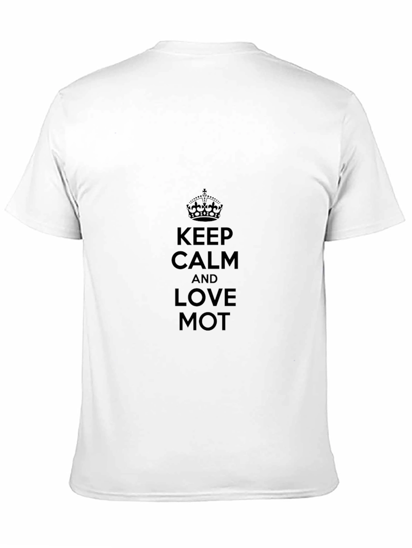 Keep Calm and Love MOT Black T-Shirt