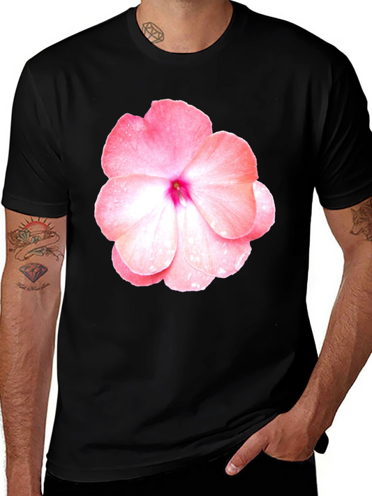 Floral Print Crew Neck T-Shirt