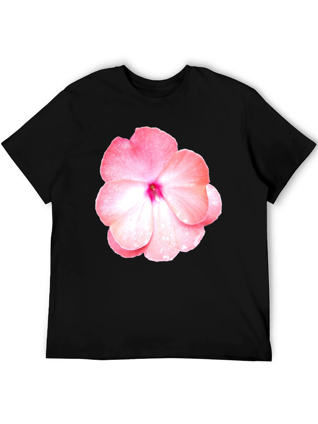 Floral Print Crew Neck T-Shirt