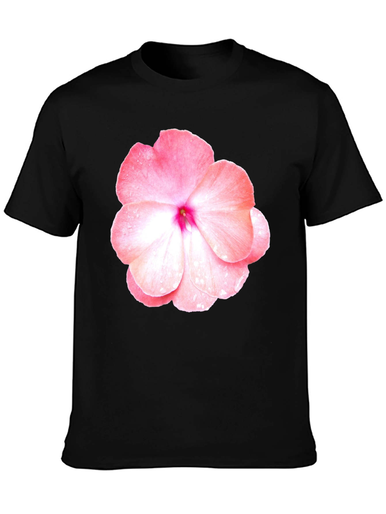 Floral Print Crew Neck T-Shirt