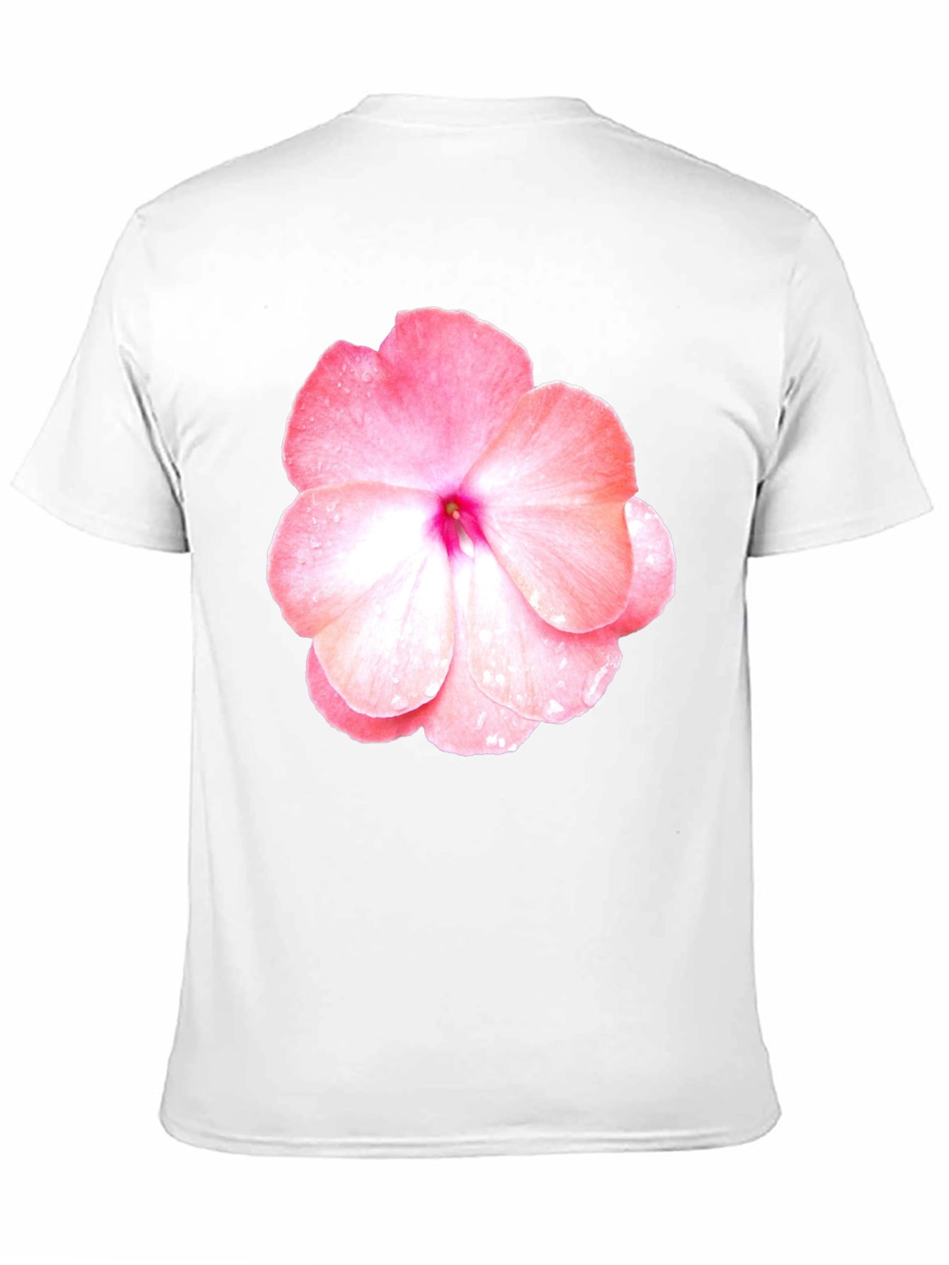 Floral Print Crew Neck T-Shirt