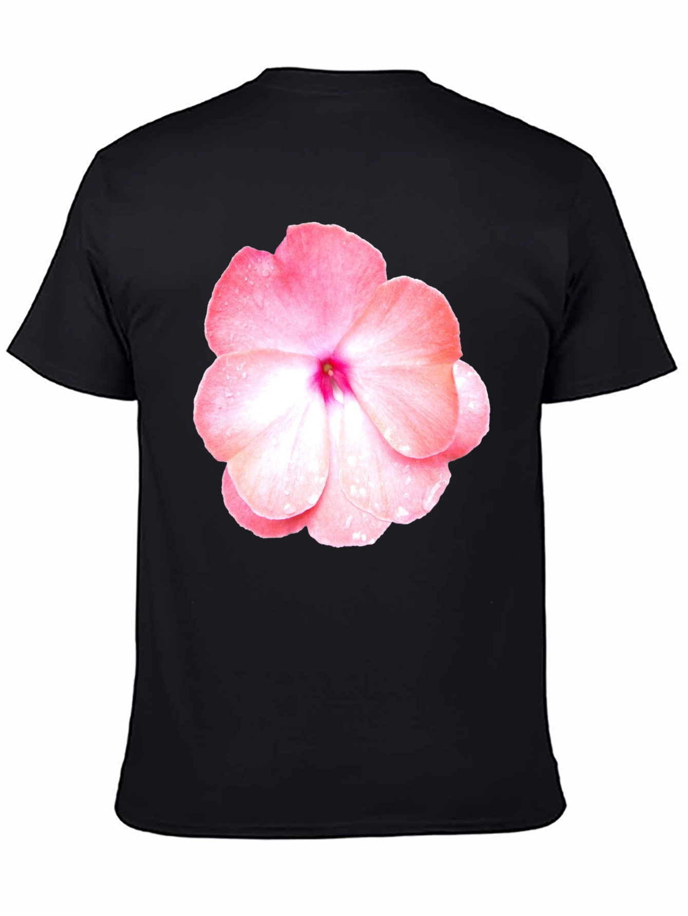 Floral Print Crew Neck T-Shirt