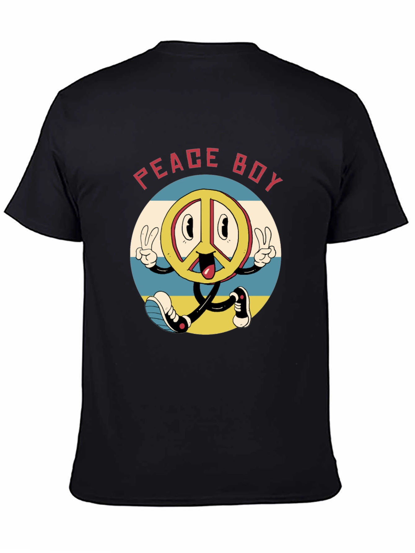 Retro Peace Boy T-Shirt