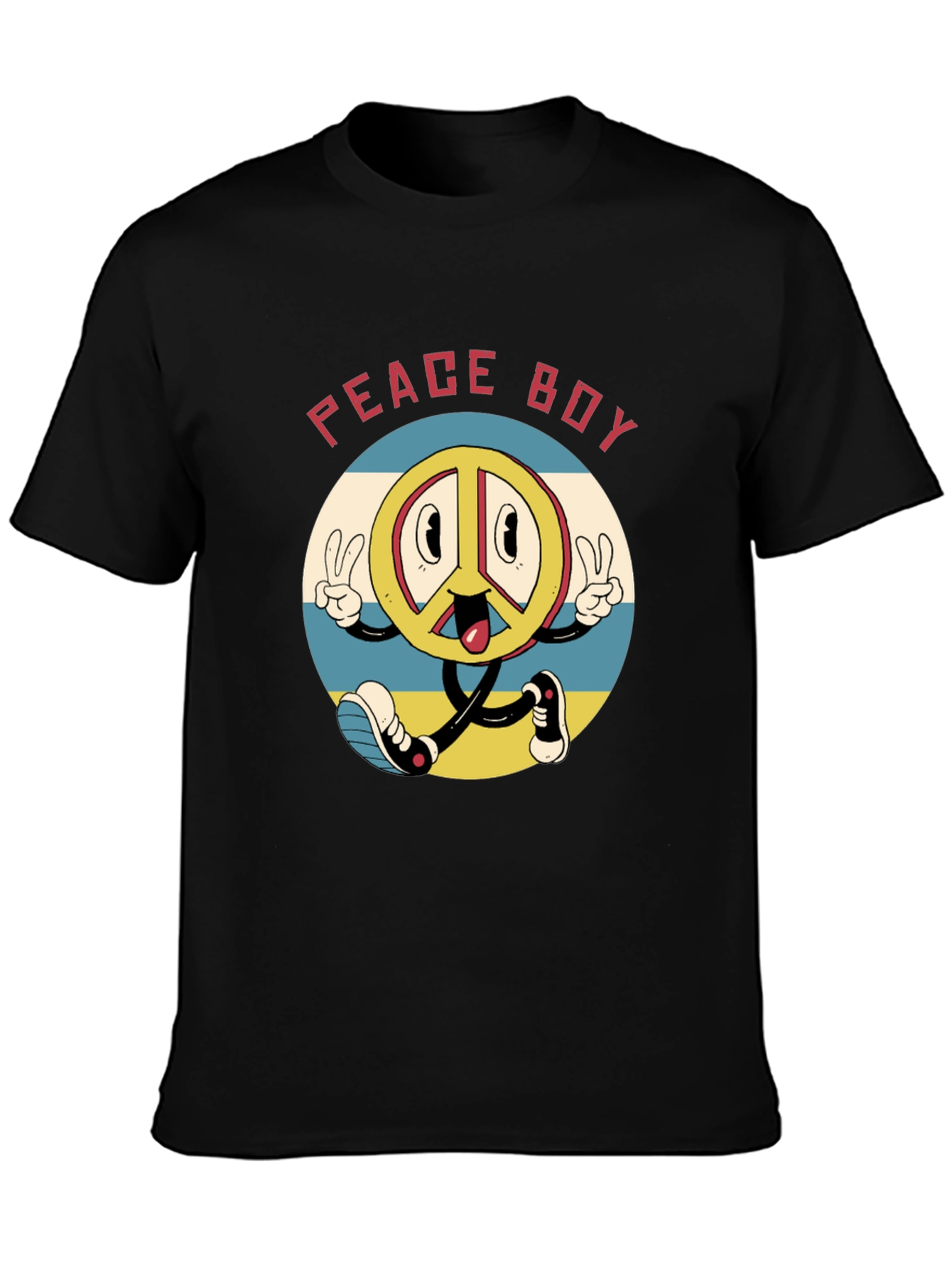 Retro Peace Boy T-Shirt