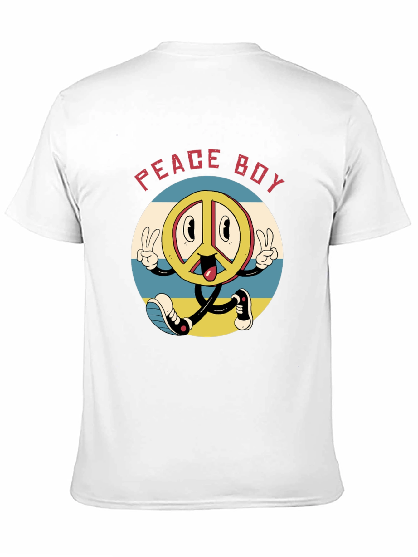 Retro Peace Boy T-Shirt