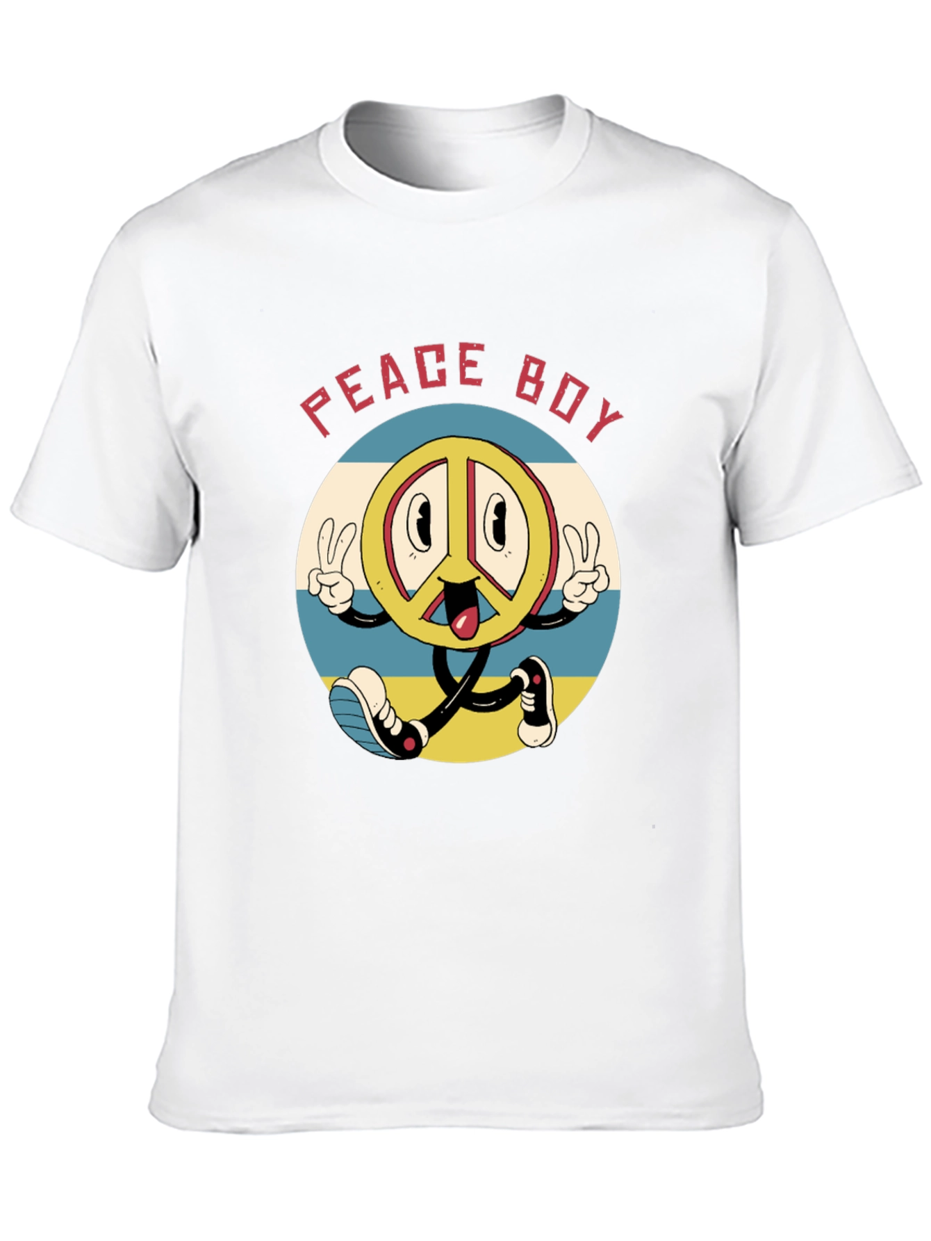 Retro Peace Boy T-Shirt