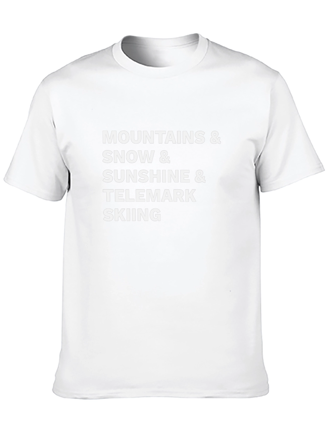 Mountains & Snow T-Shirt