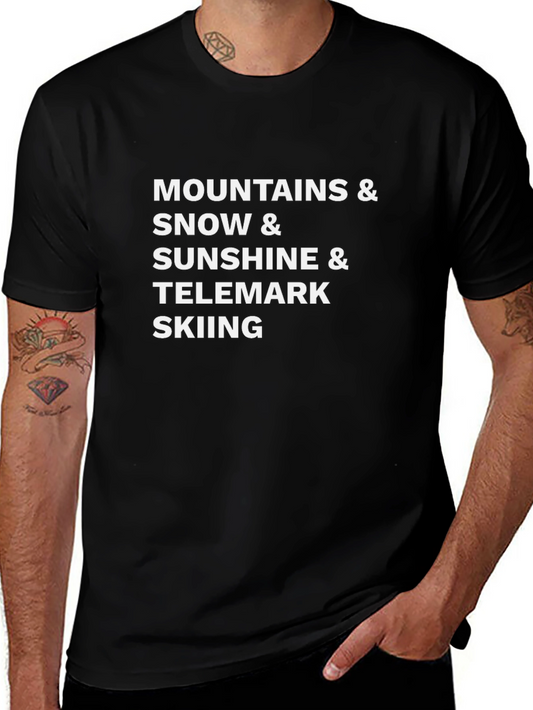 Mountains & Snow T-Shirt