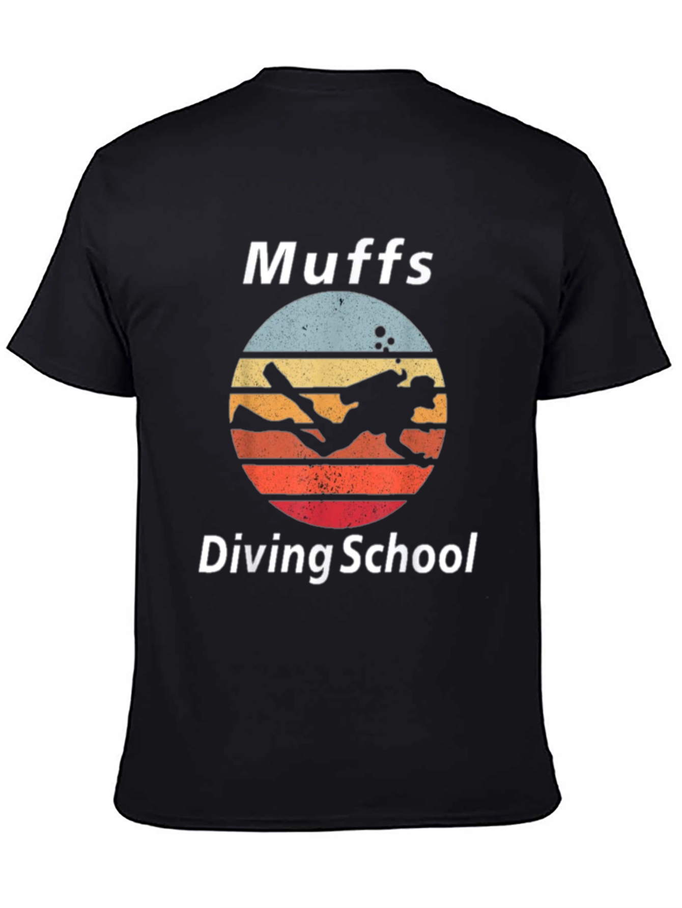 Muffs Diving School Black T-Shirt
