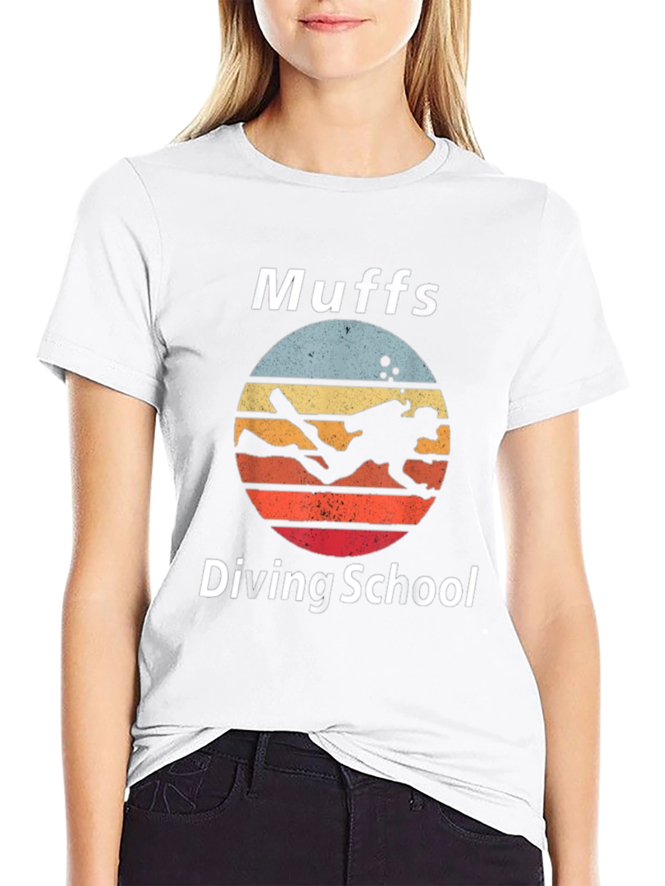 Muffs Diving School Black T-Shirt