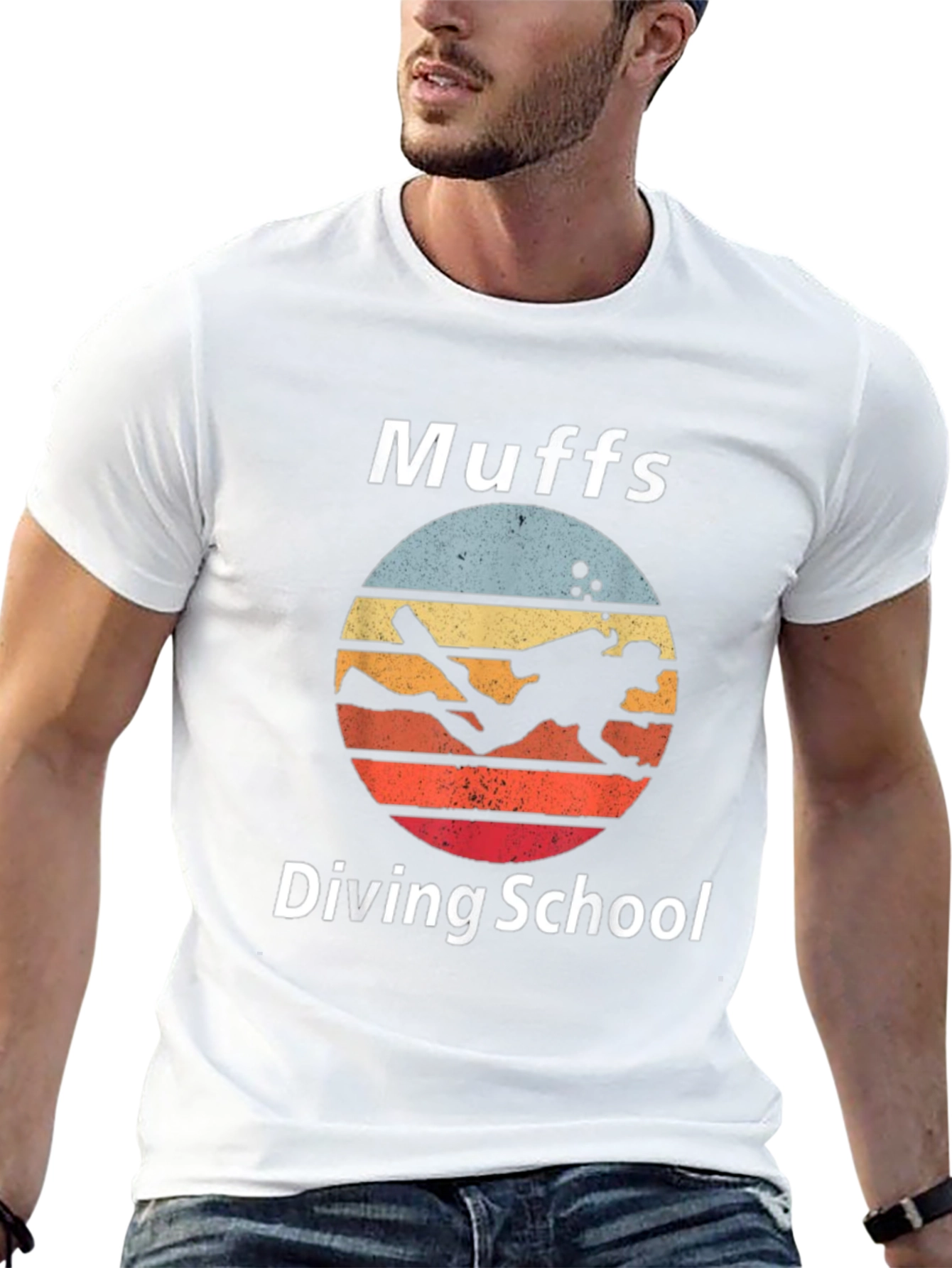 Muffs Diving School Black T-Shirt
