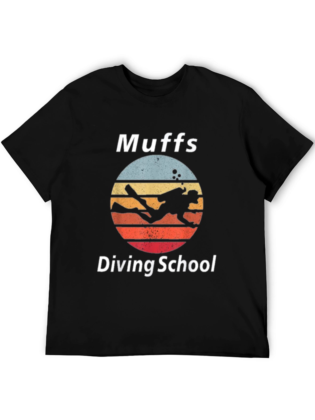 Muffs Diving School Black T-Shirt