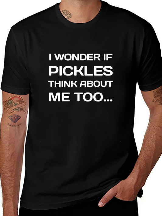 Pickles T-Shirt: Funny Graphic Tee for Pickle Lovers