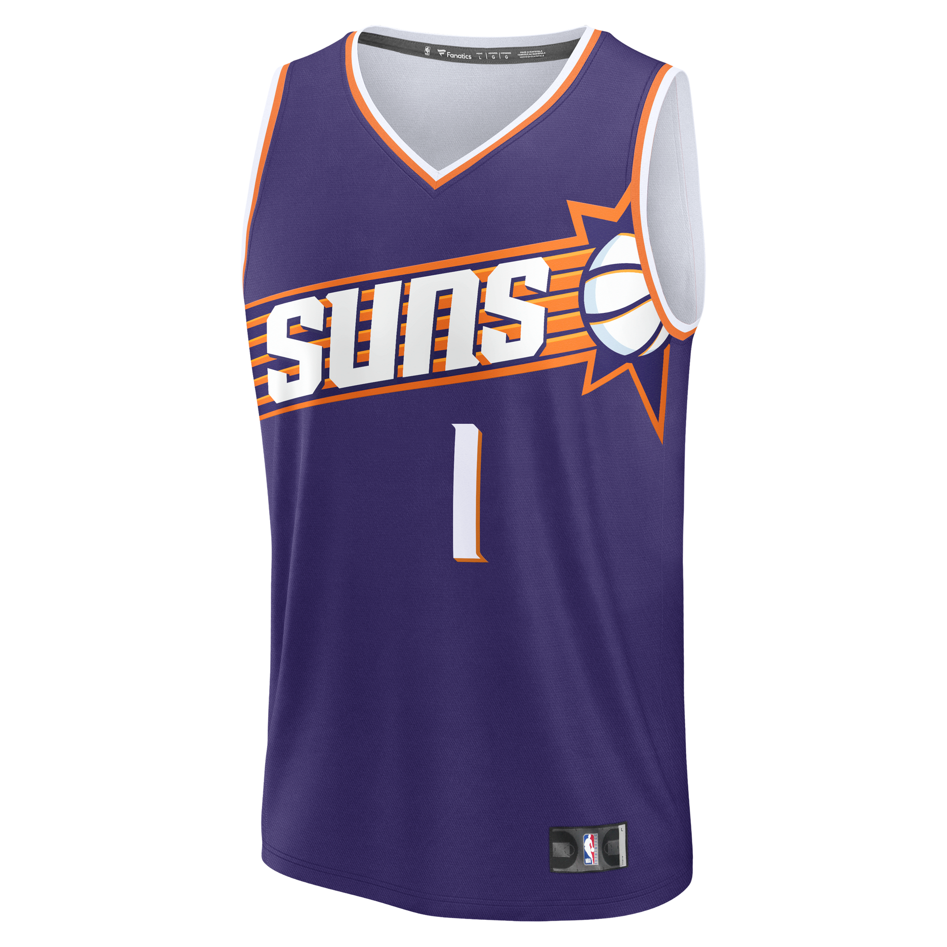 Youth Phoenix Suns Devin Booker Fanatics Purple Fast Break Replica Player Jersey - Icon Edition